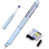 Writech Basmalı Mavi Dolma Kalem Fine Uç + 5li Kartuş W784
