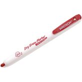 Wrıtech W-709 Basmalı Tahta Kalem Kırmızı - 12'Li Kutu