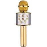 WS-858 Gold Bluetooth Karaoke Mikrofon