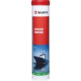 Würth Marin Gresi Denizcilik Gres Yağı 400 gr (Graisse Marine) Yarı Sentetik PTFE Bazlı Çok Amaçlı Gres