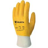 Würth Nitril İş Eldiveni 9/L, XL, 2120, Sarı