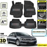 Wv Passat B8 3D Oto Paspas Seti - Siyah
