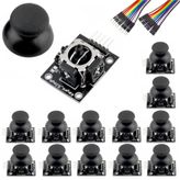 WWZMDiB 12Pcs Dual-Axis Button Joystick Module PS2 Game Joystick Control Stick Sensor for Arduino PS2 Raspberry Pi