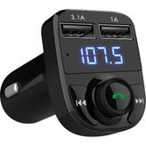 X8 Transmitter, Bluetooth Araç Kiti, Şarj Cihazı