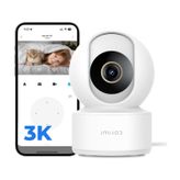 Xiaomi Imilab C22 3K 360 Derece Gece Görüşlü Wi-Fi Beyaz Güvenlik Kamerası