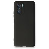 Xiaomi Poco F3 Kılıf First Silikon - Siyah
