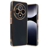 Xiaomi Redmi 14C Kılıf Volet Silikon - Siyah