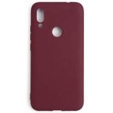Xiaomi Redmi 7 Kılıf Premium Silikon Bordo