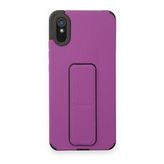 Xiaomi Redmi 9A Kılıf Mega Standlı Silikon - Mor