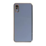 Xiaomi Redmi 9A Kılıf Volet Silikon - Mavi