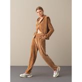 Xint Kadın Camel Regular Fit Sweat Kadife Pantolon