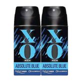 Xo Men-Erkek Absolute Blue 2x150 ml Deodorant