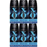Xo Men-Erkek Absolute Blue 6x150 ml Deodorant