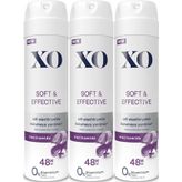 Xo Soft Effective 3x150 ml Women Deodorant