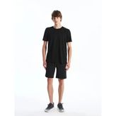 Xsıde Actıve Siyah Slim Fit Erkek Spor Şort