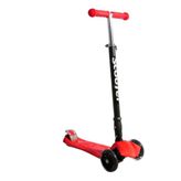 Xslide Kırmızı Işıklı Tekerlekli Scooter