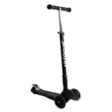 Xslide Siyah Işıklı Tekerlekli Scooter