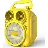 Xtrike XTRM12 Me Kablosuz Taşınabilir Ses Bombası Rgb Hoparlör Renkli Işıklı Sarı Bluetooth Hoparlör