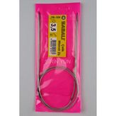 Yabalı 100 cm Çelik Misinalı 3.5 mm Örgü Şişi