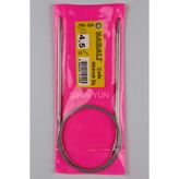 Yabalı 100 cm Çelik Misinalı 4.5 mm Örgü Şişi
