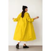 Yağmurluk Pvc Polyester Pardesü Xl Sarı