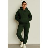 YAKAMEL KADIN 3 İPLİK KAPÜŞONLU EŞOFMAN TAKIMI