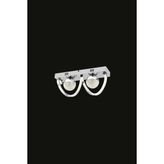 Yakut 2 Toplu Modern Plafonyer LED Avize - Krom