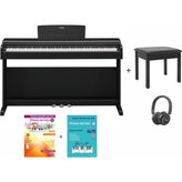 Yamaha YDP165B Siyah Dijital Piyano Seti (Tabure-Kulaklık-Piyano Metodları Hediye)
