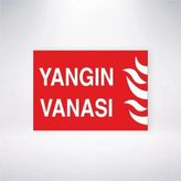 Yangın Vanası Sticker 20X28 Cm