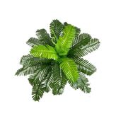 Yapay Çiçek Cycas Aşk Merdiveni Eğrelti Otu Sıkas Bitkisi 24 Yaprak 45*60 Cm Yapay Bitki