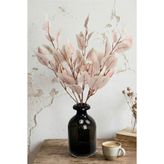 Yapay Çiçek Deposu Yapay Bitki 3 Dallı Pasifik Mist Yeşillik Demeti 50 cm Pastel Pembe