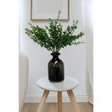 Yapay Çiçek Deposu Yapay Bitki 5 Dallı Okaliptus Bitki Demeti 40 cm Koyu Yeşil