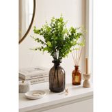 Yapay Çiçek Deposu Yapay Bitki 5 Dallı Okaliptus Bitki Demeti 40 cm Yeşil
