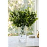 Yapay Çiçek Deposu Yapay Bitki 7 Dallı Mat Dokulu Soft Şimşir Demeti 35 cm Yeşil UV Dayanıklı