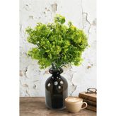 Yapay Çiçek Deposu Yapay Bitki 7 Dallı Serrula Demeti 35 cm Yeşil-Sarı