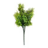 Yapay Çiçek Mimoza Yapraklı 45cm Demet Garnitür YEŞİL Aradal Dekoratif Yapay Bitki