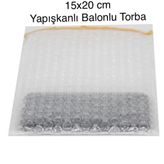 Yapışkanlı Balonlu Torba (15x20 Cm)-100 Adet