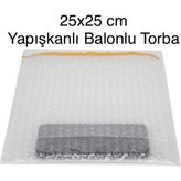 Yapışkanlı Balonlu Torba (25x25 cm)-100 adet