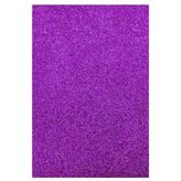 Yapışkanlı Simli Eva 50X70 Mor Rulo Şeklinde