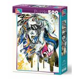 Yappuzz Renkli Hüzün 500 Parça Puzzle