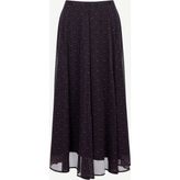 Yargıcı Kloş Normal Bel Etek - Siyah - 42