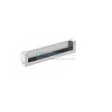 YARIM KENAR GOMME KULP MAT KROM 128 MM.