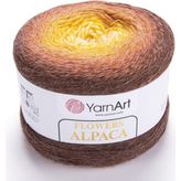 Yarnart 437 Flowers Alpaca Ebruli El Örgü İpi