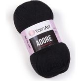 Yarnart Adore 354 Siyah İplik