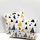 Yastık Kılıfı 50X70 Cm Siyah Sarı