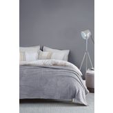 Yataş Bedding Holly Wellsoft Gri Çift Kişilik Battaniye Set