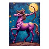 Yay Burcu Centaur Dekoratif Mdf Tablo