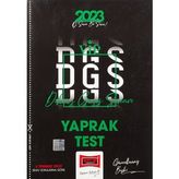 Yayınları 2023 DGS Yaprak Test