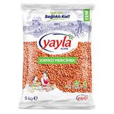 Yayla 5 kg Kırmızı Mercimek