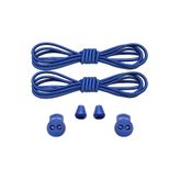 YeferStore Akıllı Bağcık, Pratik Lastikli Ayakkabı Bağcığı, Spor, Çocuk, Klasik Ve Bot Bağcığı, Lacivert 1 Çift